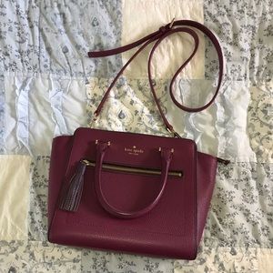Kate Spade magenta crossbody